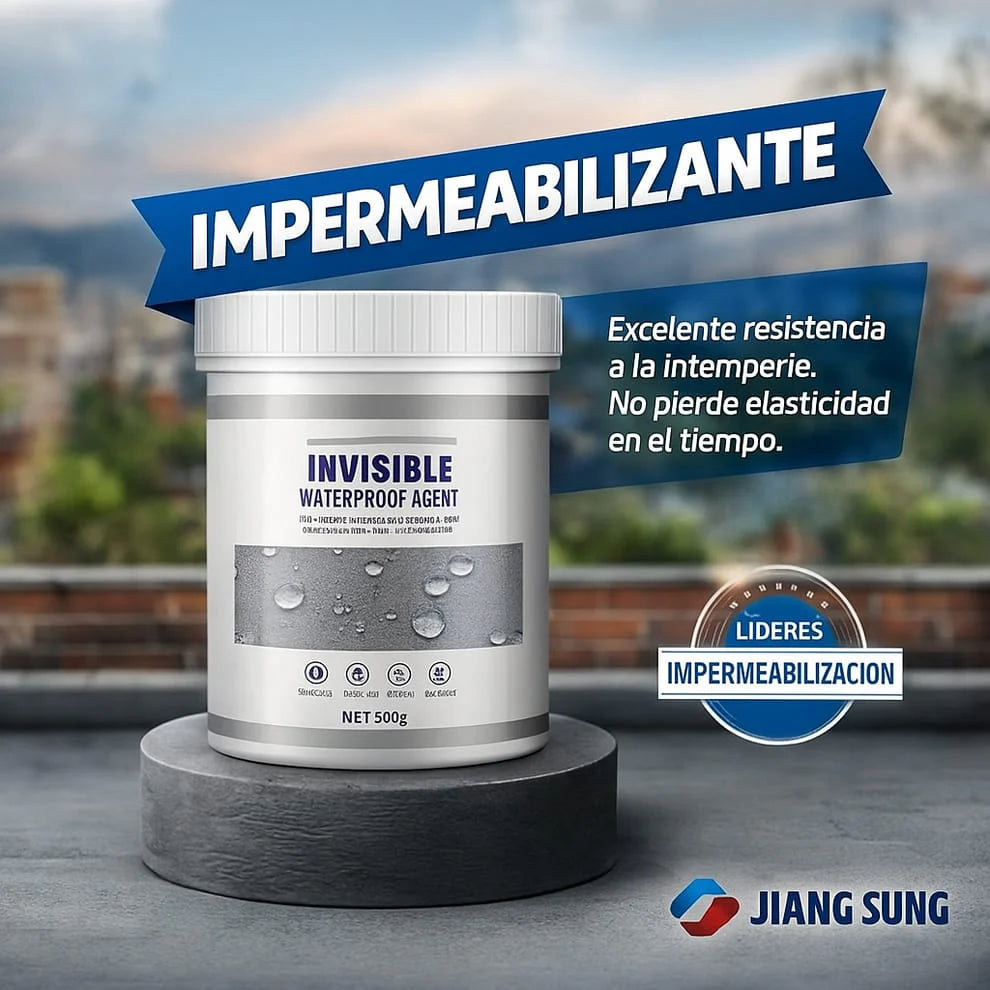 Sellador impermeabilizante invisible